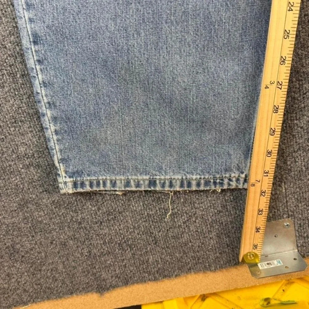 Vintage Y2K Levi SilverTab Baggy Fit Light Wash Jeans Skater Size‎ 42x32